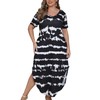 Maxi Dresses for Women 2024 Plus Size with Sleeves V
