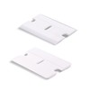 FOSHIO Pack of 100 Scraper Blades Plastic Replacement Blades, Razor