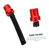 Alipis 2pcs Motorcycle Gas Caps CNC Vent Hose for Off