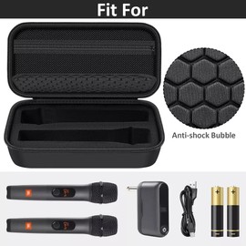 JBL Wireless Microphone Case Compatible with JBL Wireless Two Microphone System, Han