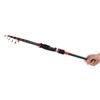 Telescopic Fishing Rod Carbon Fiber Fishing Pole with Stainless Steel
