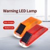 Solar Warning Light, Sensitive LED Warning Lamp Strobe Flash Warning
