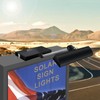 Sign Lights Solar Powered, 210Pcs LED 8000mAh Battery Solar Billboard