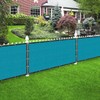 Houssity Turquoise 6' x 12' Fence Privacy Screen Cover Panel