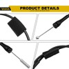 Compatible with 150/F250 Extended Cab Rear Door Latch Cable Kit
