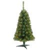 Nearly Natural 3ft. Green Artificial Christmas Tree with 50 LED