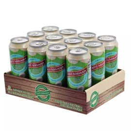 Nirvana Taste Nirvana Real Coconut Water 16.2 Fluid Ounces | 12-Packs | WATER/PULP/ALO - COCONUT PULP