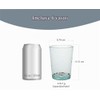 KLIFA - NICE - Juego de 6 vasos de acrílico,