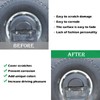 License Plate Dome Top Cover fit for Hummer H2 2003-2009,Spare