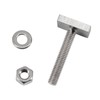 10 Set Roof Rack Bolts, M8x30mm Stainless Steel T Slot