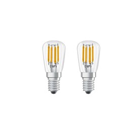 DECK INN Pack of 2 LED Filament 2W SES E14 Pygmy Bulb Equivalent to 20W Incandescent SES E14 Small Edison Screw Warm White 2700K,240 Lumens Non-Dimmable