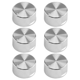 6 Pcs 6mm Gas Cooker Knob Universal Zinc Alloy Adjustment Knobs Universal Oven Cooker Cooker Hotplate