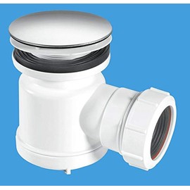 McAlpine 50mm Shower Trap with Universal Outlet STW7-M