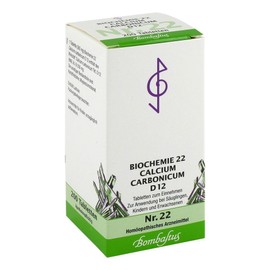 Biochemie 22 Calcium Carbonicum D 12 Tablets, Pack of 200