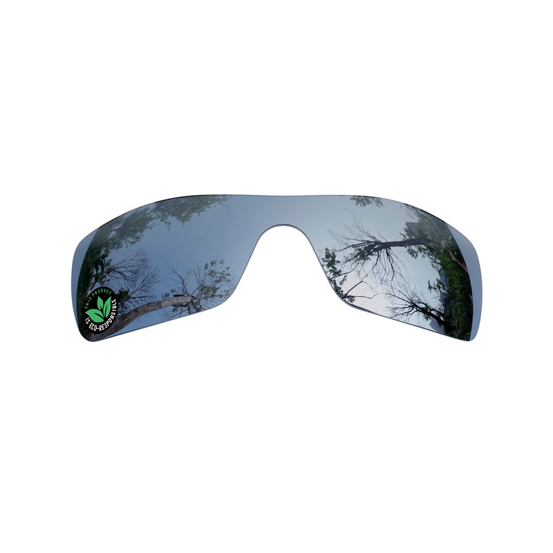 Raydi Polycarbonate Replacement Lenses for Oakley Batwolf OO9101 Rectangular Sunglasses