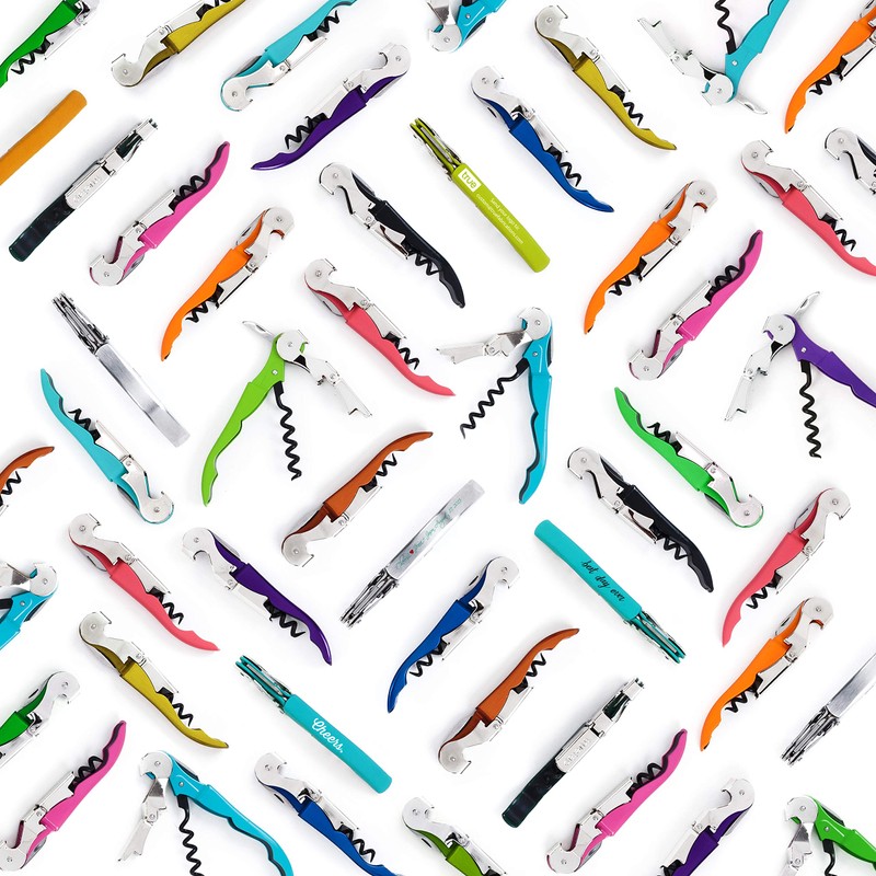 Stainless Steel Doubled Hinged Corkscrew