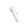 DMX - Floor Slider Door Lock Gate Stopper Garage Door