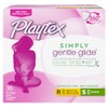 Playtex Simply Gentle Glide Tampons, Multipack (18 Regular/ 18 Super