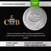CEB 4 Veladoras Rojas De Parafina Vaso Jumbo