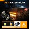 GOOACC Truck Running Board Lights - 2PCS 60 Inch DRL