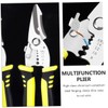 Mipcase 1Pc Professional Multifunctional Wire Stripping Plier Heavy Duty Tool