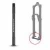 Bike Bicycle Front Hubs Tube Shaft Fork Thru Axle Lever