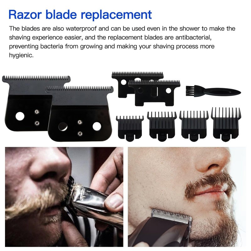 HaeKap Upgraded Replacement Blade for Andis T-Out-liners Trimmer, for Gtx