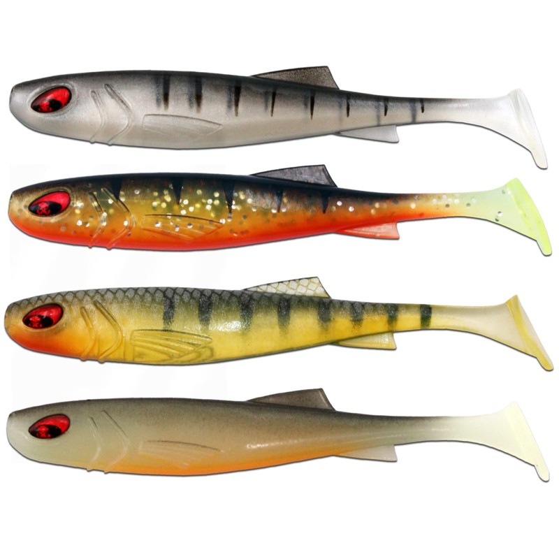 Wild Devil Baits Zander Scout Rubber Fish Shad Zander Bait