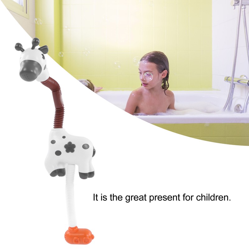 Baby Bath Shower Head with 3 Suction Cups Electric Cute