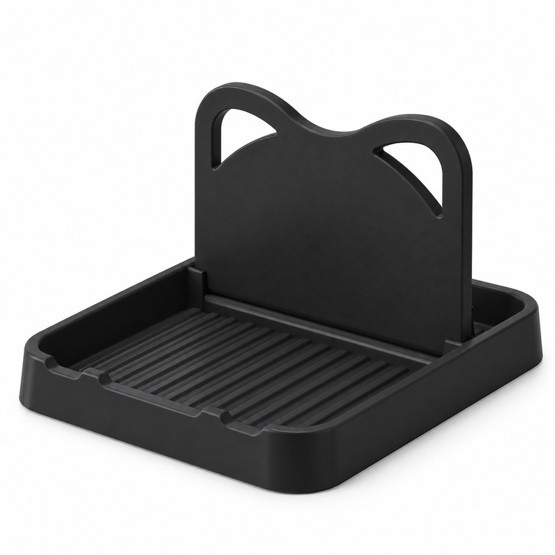Pot Lid & Spoon Holder for Kitchen Counter – Multifunctional