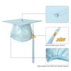 D DODOU Kindergarten Graduation Cap for Kids Shiny Preschool Cap