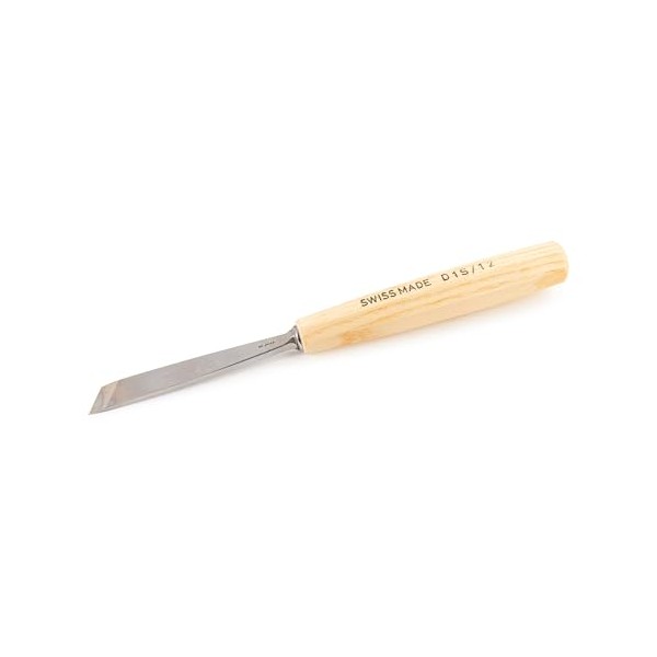 PFEIL "Swiss Made" 12mm, #1 Skew Chisel, Double Bevel