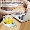 Smart Coffee Cup Warmer 55 Degrees Celsius Constant Temperature Coffe