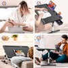 Laptop Desk for Bed, Adjustable Bed Desk with Foldable Legs