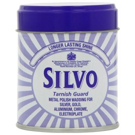 Silvo Metal Polish Wadding 75g Multicolour Ideal for Gold Silver Cutlery