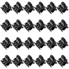AUEAR, 24 Pack Mini Jaw Clips Plastic Hair Claw Clips