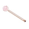 Vaguelly Natural Pink Jade Face Roller Skin Care Massage Tool