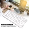 Wireless Keyboard Ultra Lightweight Ergonomic Compact Keyboard for IOS, for