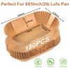 Loaf Pan Liners for Baking Bread 9x5 Inch - 180