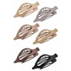 6 PCS Flat Hair Clips for Thick Thin Hair