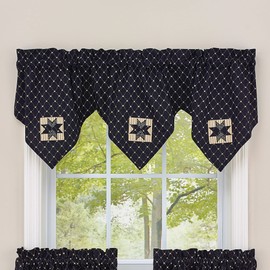 Park Designs Carrington Lined Triple Point Valance