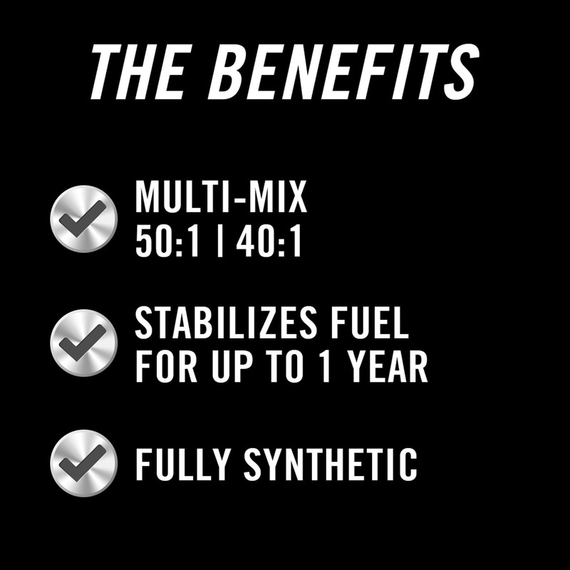 STA-BIL Full Synthetic 2-Cycle Oil - With Fuel Stabilizer For