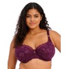 Elomi Women's Plus Size Brianna Underwire Padded Half Cup Bra,