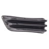 TRQ Front Left Fog Light Hole Cover Black Drivers Side