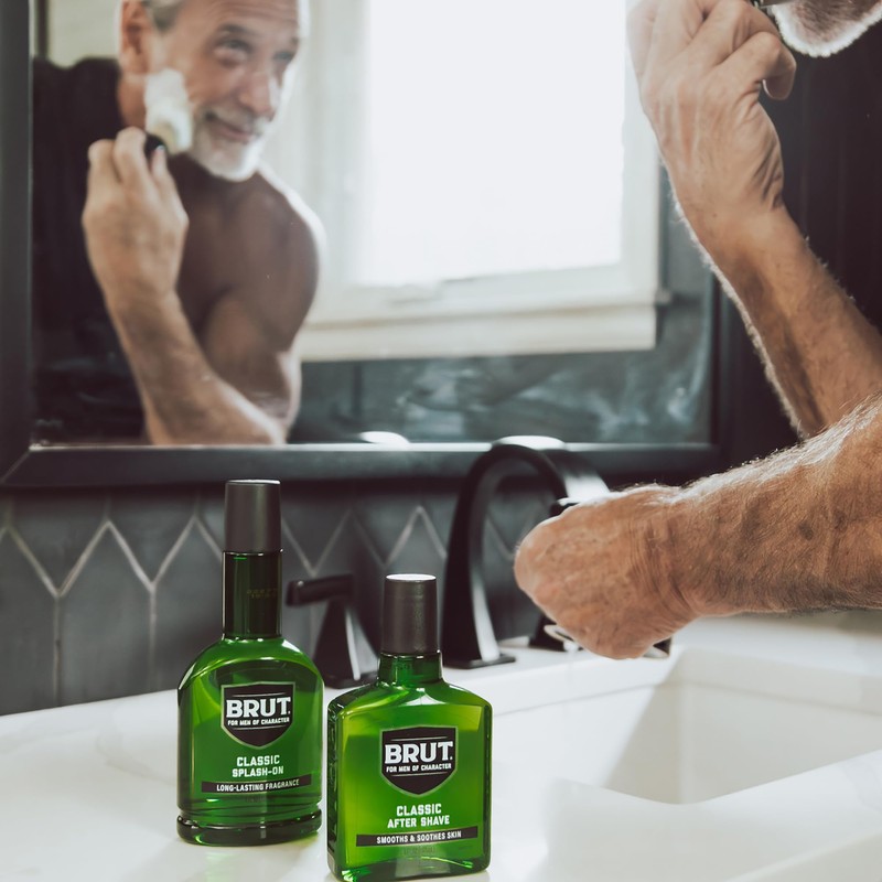 Brut Splash-On Original Fragrance - Bold, Masculine Cologne for Men
