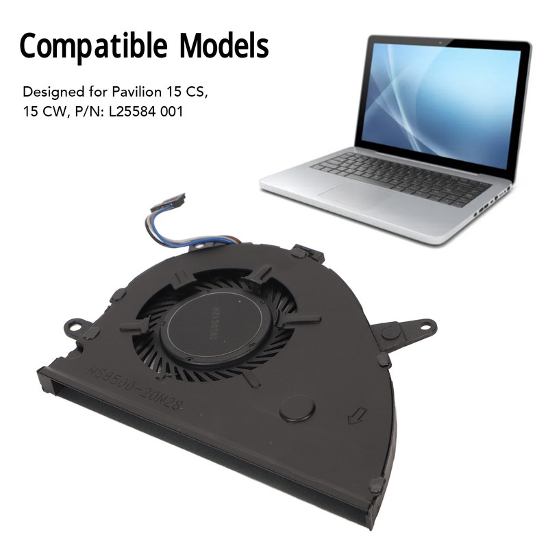 CPU Cooling Fan 4pin Power DC5V 0.45A Light Small Easy