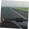 NOLITOY Car Dashboard Digital Clock with Temperature Voltage Display LED