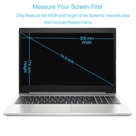 COOSKIN 2 Pack Filter Shield Anti Blue Light Screen Protector for 14 inch Laptop (16:9) - Eye Protection,Anti Glare,Reduce Eye Strain
