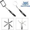 Neiko 6 Pcs Telescopic Magnetic Pick-Up Tools & Inspection Mirrors