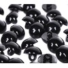 10MM Solid Black Plastic Safety Eyes for Bear, Puppet, Plush